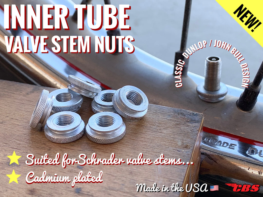 New Product: Inner Tube Valve Stem Nuts