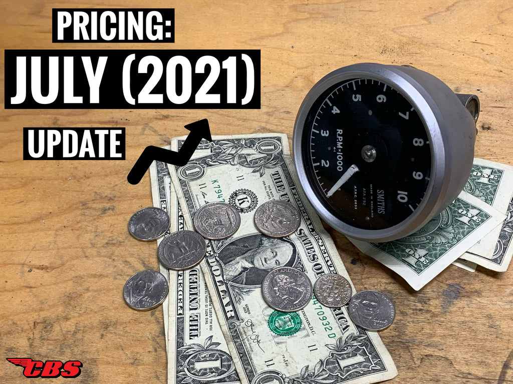 Pricing: July 2021 Update