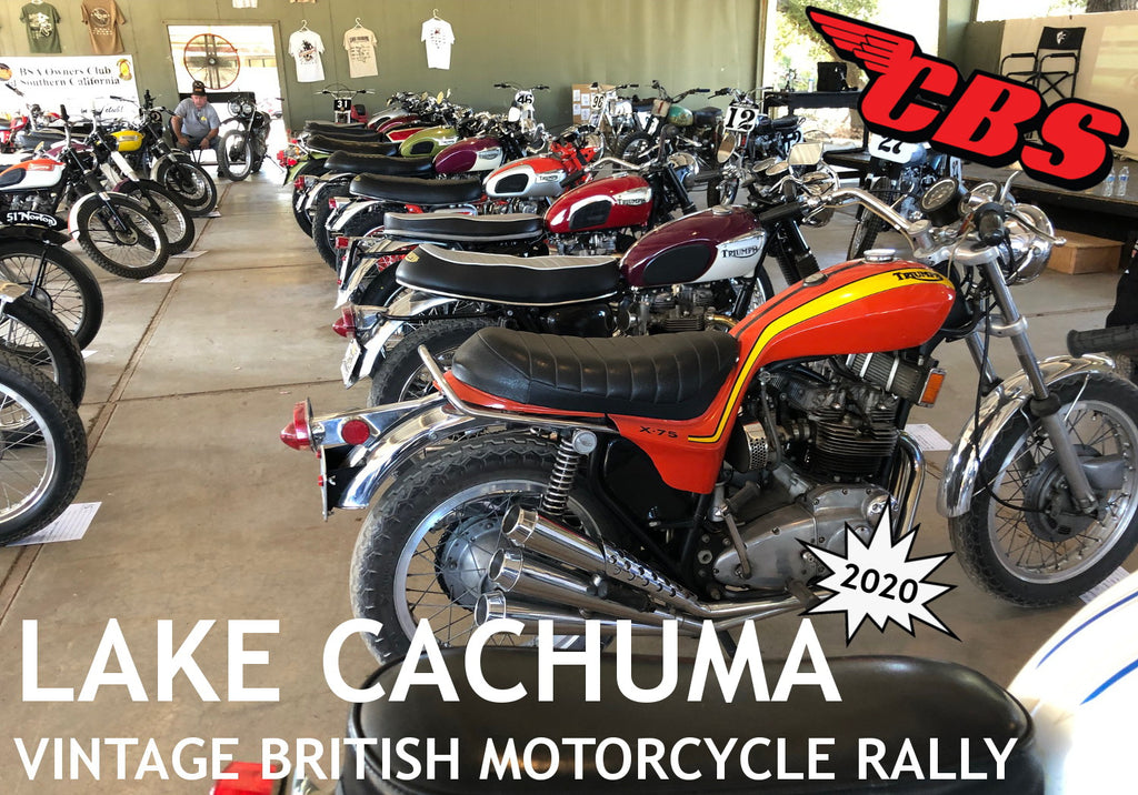 Lake Cachuma Vintage British Motorcycle Rally - 2020