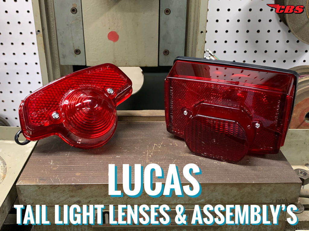 New Product: Lucas Tail Light Lenses & Assembly's