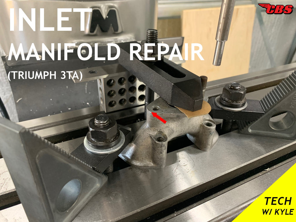 Tech W/ Kyle: Inlet Manifold Repair (Triumph 3TA)