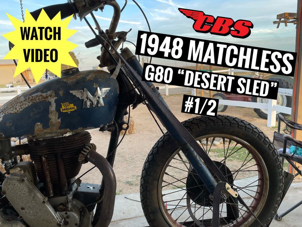 1948 Matchless G80 “Desert Sled” - (#1/2)