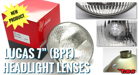 New Product: Lucas 7" Headlight Lenses