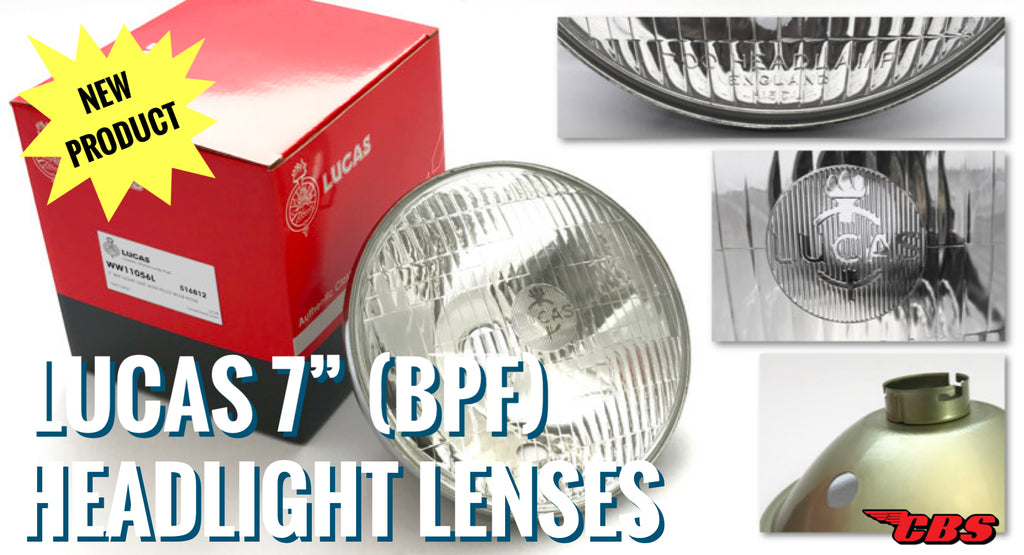 New Product: Lucas 7" (BPF) Headlight Lenses