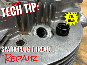 Tech Tip: Spark Plug Thread Repair