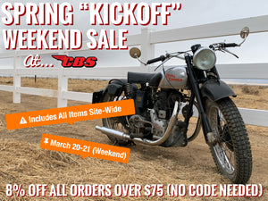 Spring "Kickoff" Weekend Sale -2021