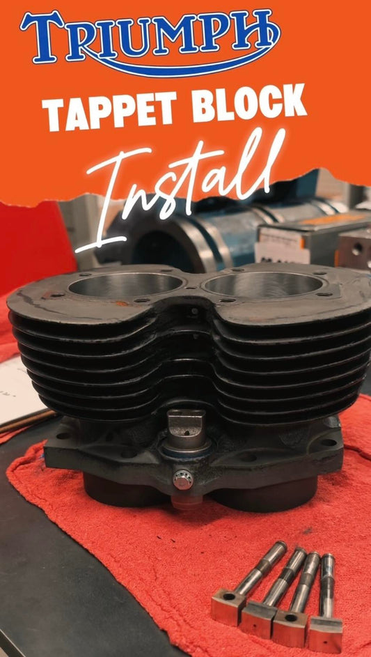 Triumph Tappet Block Install (Short Video)