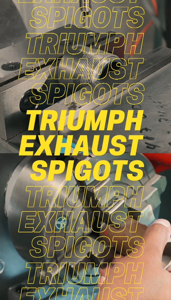 Triumph Exhaust Spigots (Short Video)