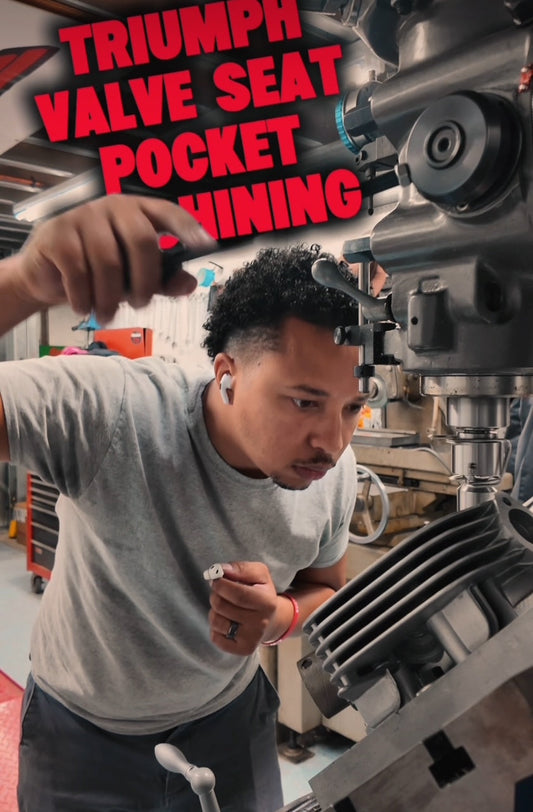 Triumph Valve Seat Cutting Video