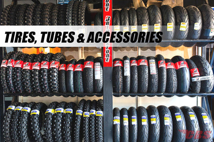 Motorcycle Tires, Tubes & Accessories