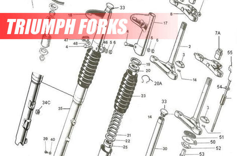 Triumph Fork Parts