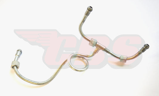 BSA "Hard" Fuel Line Assembly (1) - 66-8195 - B31 / B32 / M20 / M21 / Etc