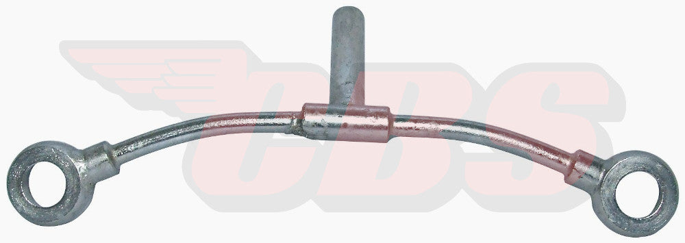 Triumph 650 Rocker Box Oil Feed Pipe Line - 70-4159 - 6T / TR6 / T120