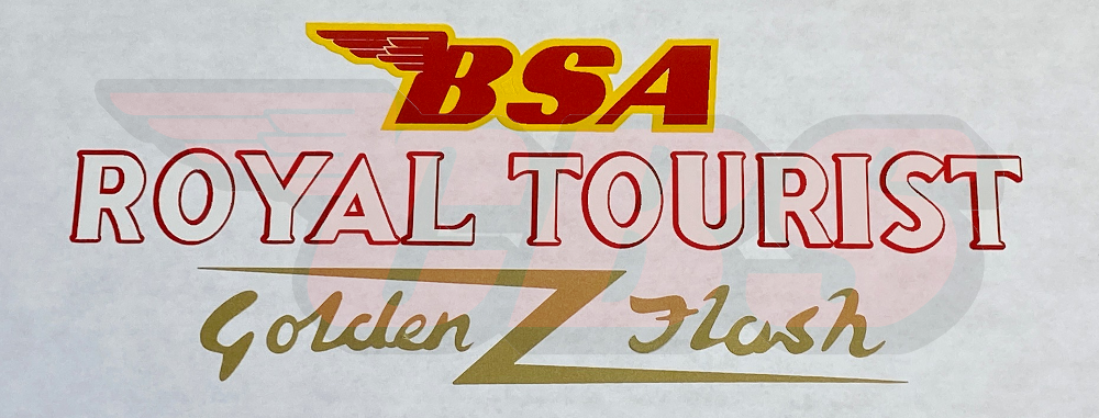 BSA Restoration Gas Tank Decals (1) - Choose Decal Type