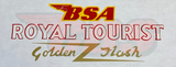 BSA Restoration Gas Tank Decals (1) - Choose Decal Type