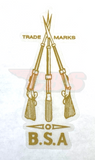 BSA Restoration Tool Box / Oil Tank / Side Panel Decals (1) - Choose Decal Type
