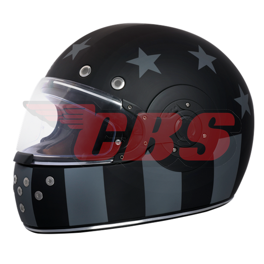 Daytona Retro Helmet - Captain America