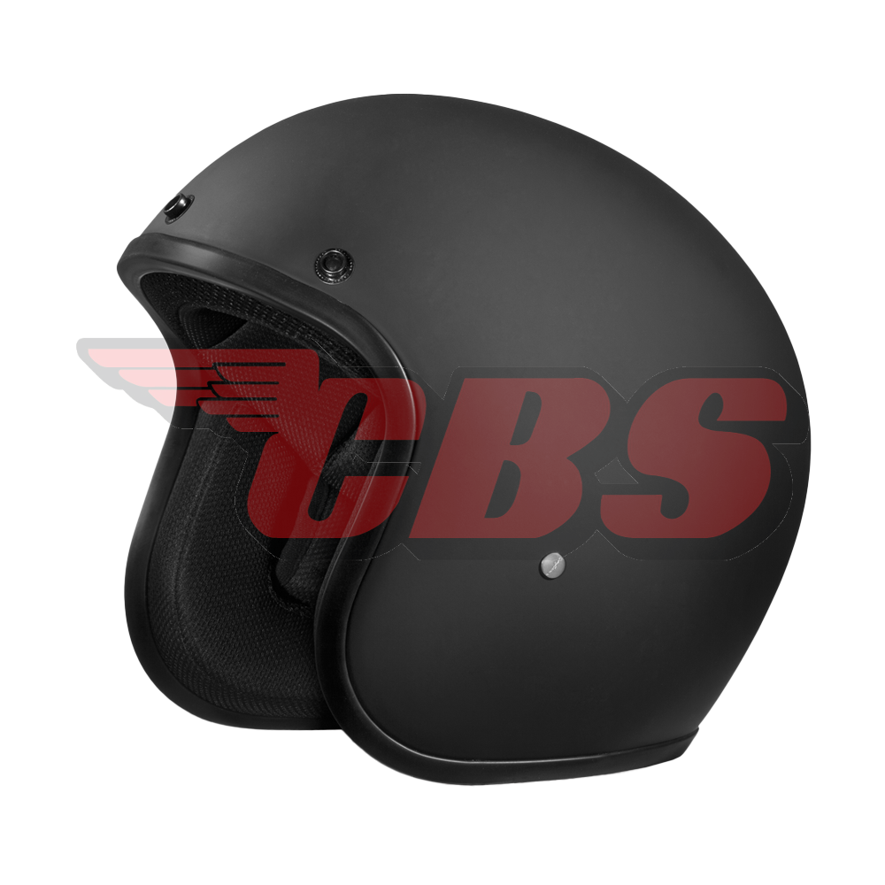 Daytona "Cruiser" 3/4 Retro Motorcycle Helmets (1) - Choose Color / Size