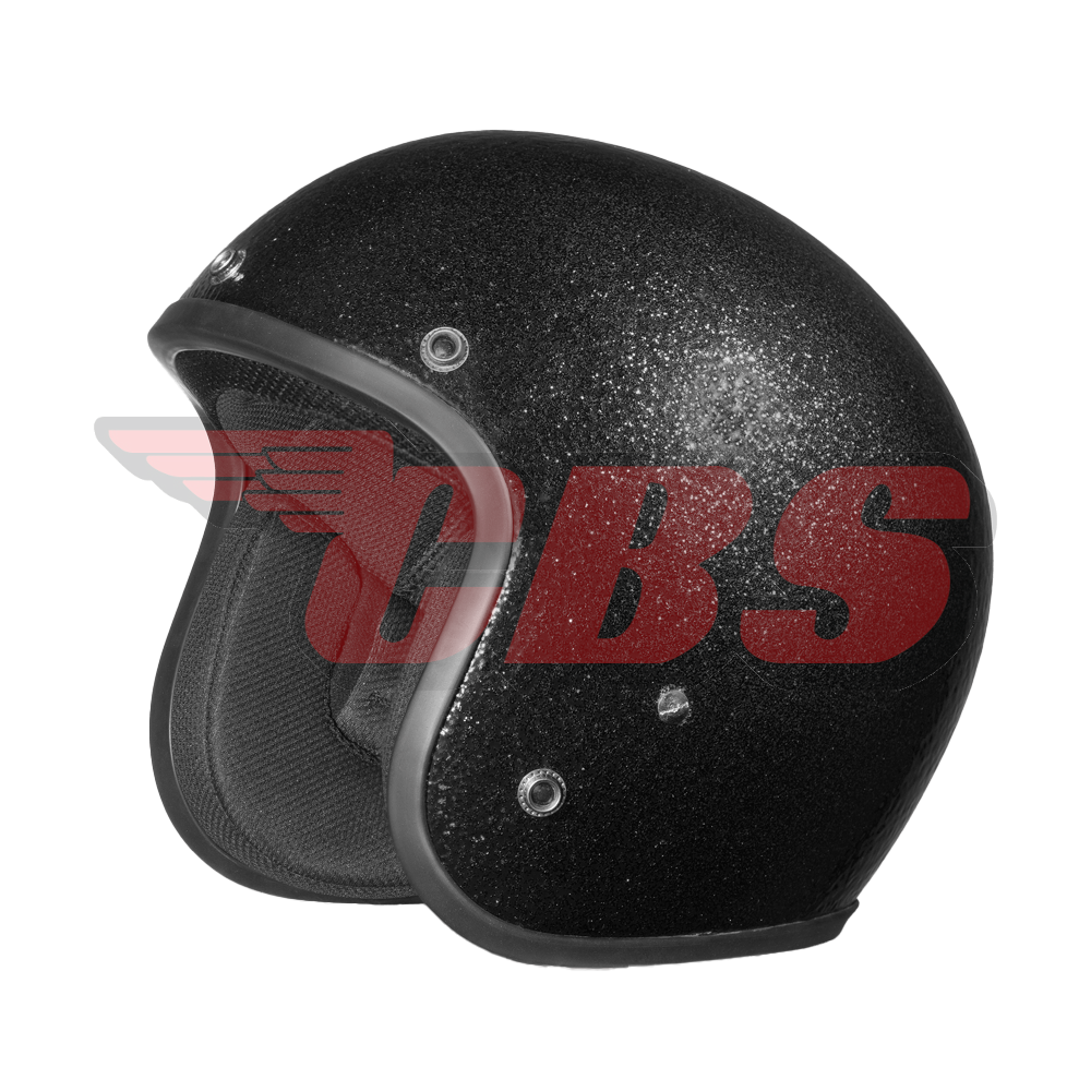 Daytona "Cruiser" 3/4 Retro Motorcycle Helmets (1) - Choose Color / Size