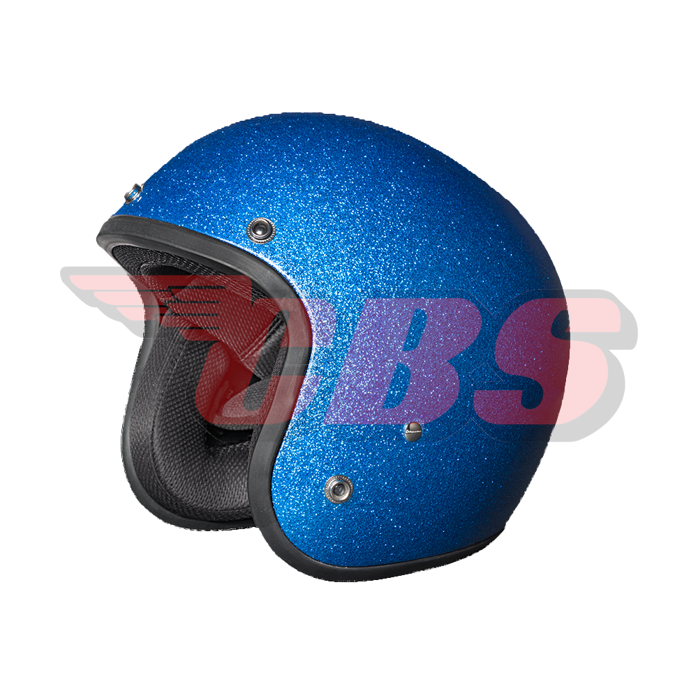 Daytona "Cruiser" 3/4 Retro Motorcycle Helmets (1) - Choose Color / Size