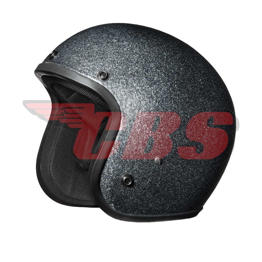 3 4 motorcycle helmet flip up glitter WCL 3/4 W/ Dual Down Faceshields & Scooter Helmet Matt Black approved 3/4 shell helmet in a black metal flake finish Triple 8 Deep Cover Helmet