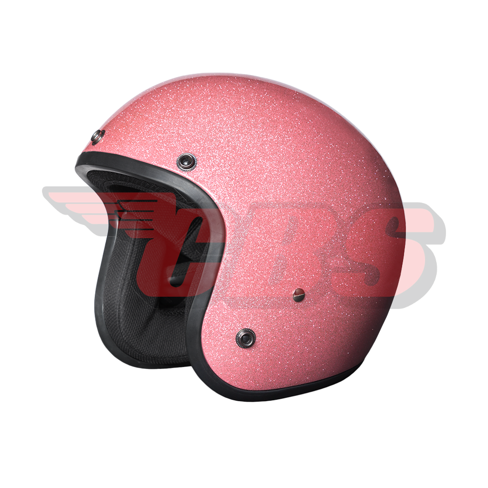 3/4 motorcycle helmets retro Open Face DOT Helmet Biker Beanie Double D TRIANGLE 3/4 Open Face Motorcycle