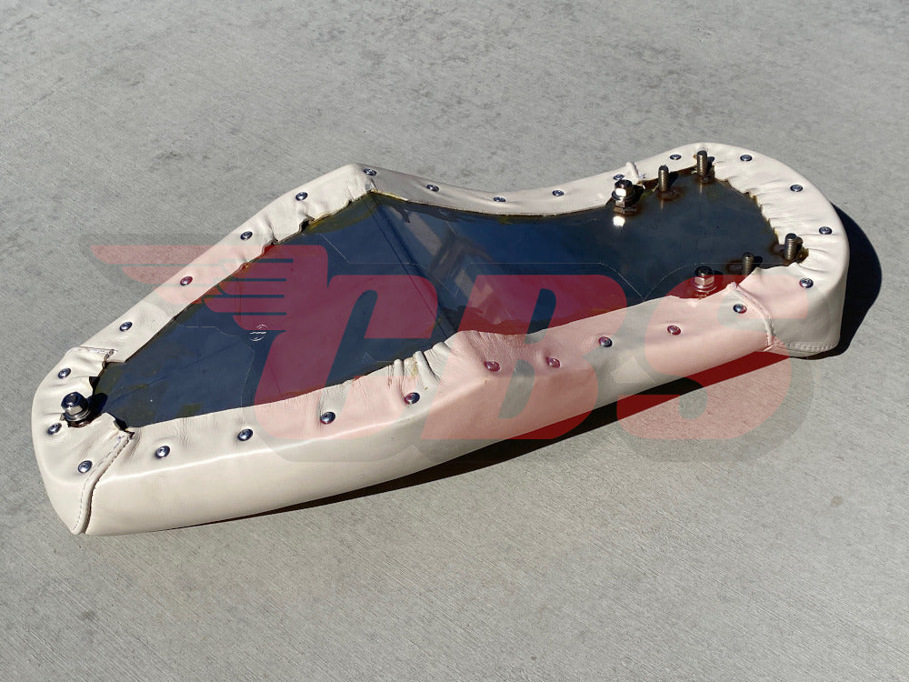 Long Desert Sled Seat Bottom - Ivory
