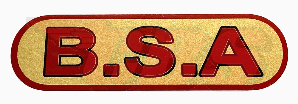 BSA Restoration Gas Tank Decals (1) - Choose Decal Type