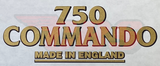 Norton Commando Restoration Decals (1) - Choose Decal Type
