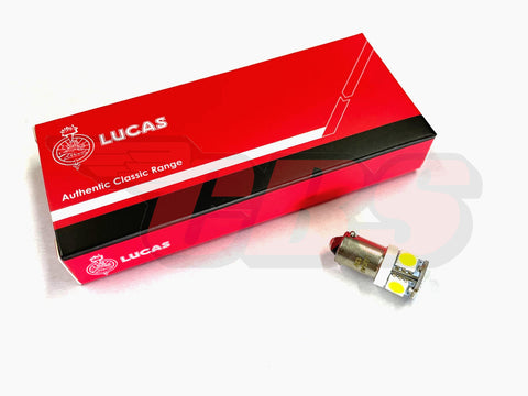 Lucas BA9S LED Bulbs - 6V / 12V