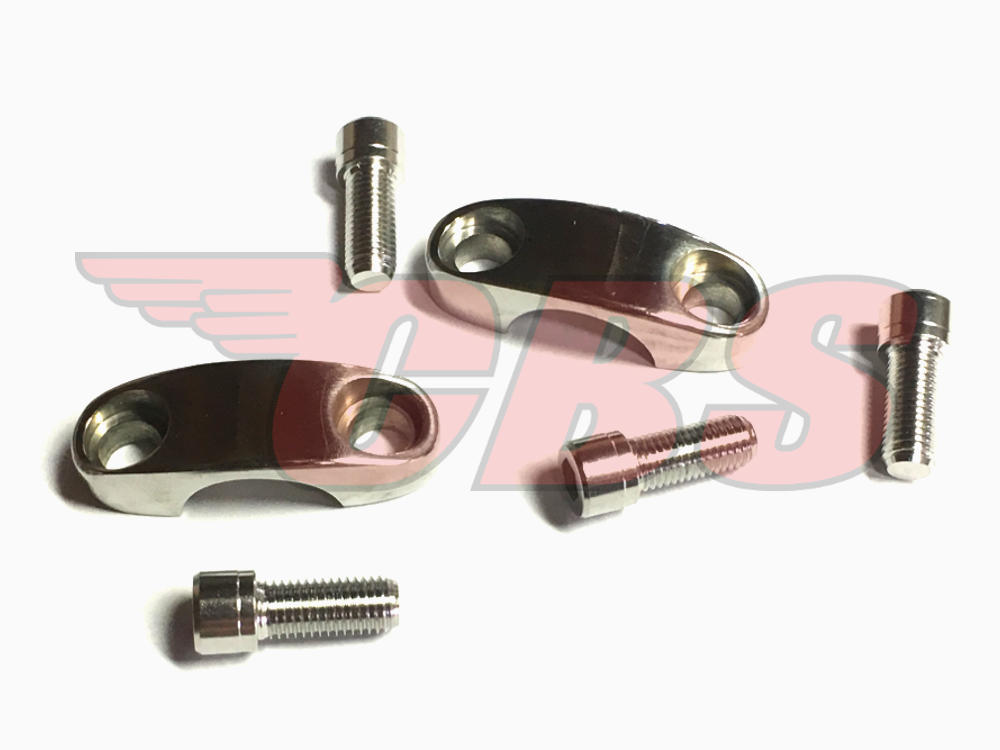 Norton Handlebar Clamp & Screw Set 06-7727/S