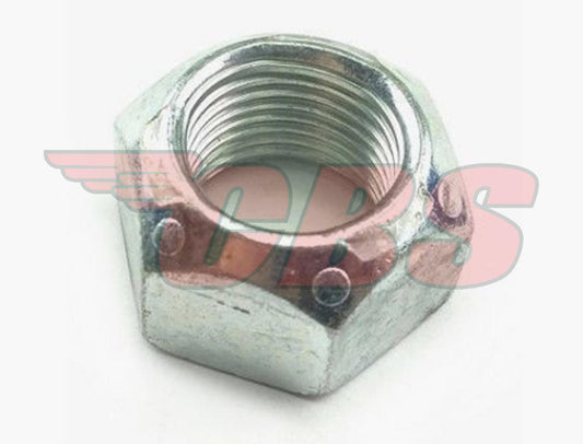 Triumph / BSA Rear Wheel Axle Lock Nut (1) - 14-1307 - 1971-83 - A65 / T120 / TR7 / T140
