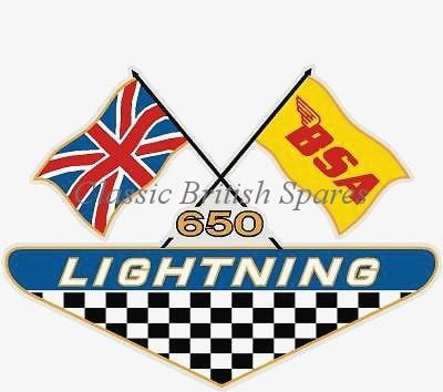 BSA Restoration Tool Box / Oil Tank / Side Panel Decals (1) - Choose Decal Type