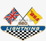 BSA Restoration Tool Box / Oil Tank / Side Panel Decals (1) - Choose Decal Type