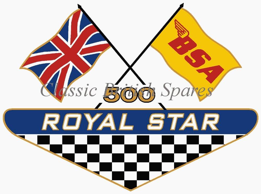 BSA Restoration Tool Box / Oil Tank / Side Panel Decals (1) - Choose Decal Type