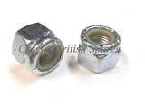 Triumph Handlebar P-Clamp Lock Nuts (2) - 14-1903 - 3/8" x 24