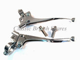 EMGO 7/8" Clutch & Brake Lever Set With Mirror Holes- 32-69632 / 32-69631