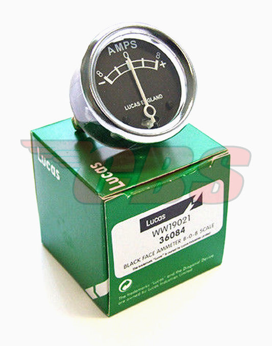 Lucas 36084 Ammeter 8-0-8 - English