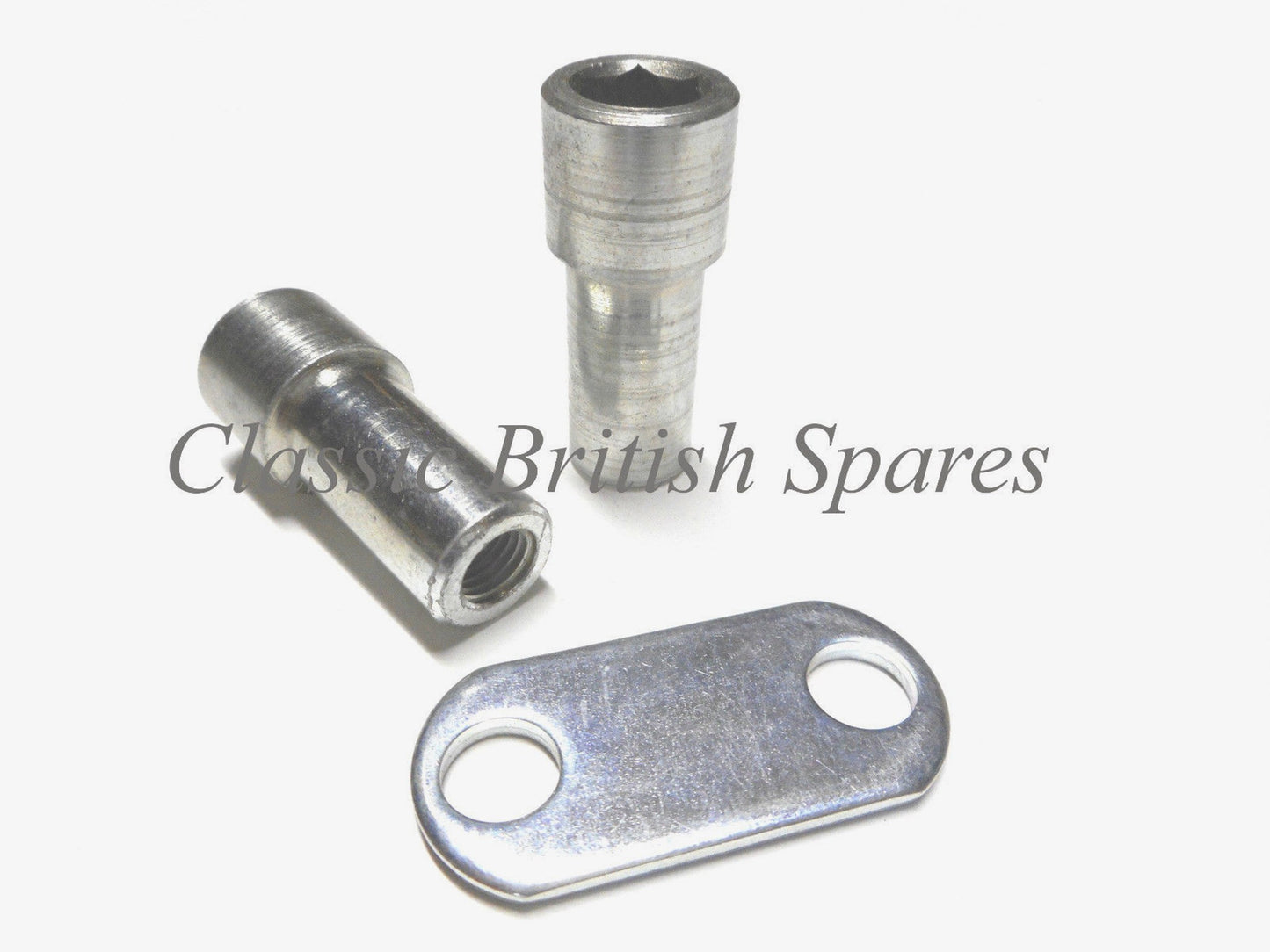 Triumph 750 Cylinder Head Socket Nut & Plate Bridge Set - T140 / TR7