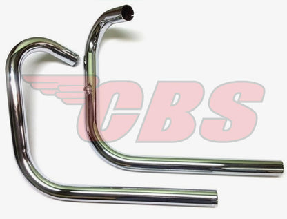 Triumph 650 TT Exhaust Pipe Set 70-5957 - 70-5961