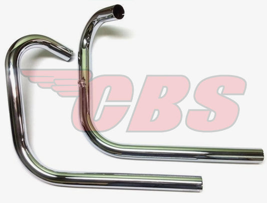 Triumph 650 TT Exhaust Pipe Set 70-5957 - 70-5961