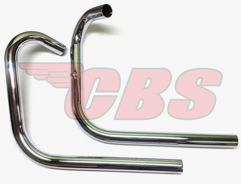 Triumph 650 TT Exhaust Pipe Set 70-5957 - 70-5961