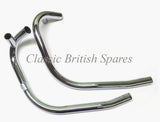 Triumph TR7 / T140 Chrome Exhaust Pipes 71-3755/8