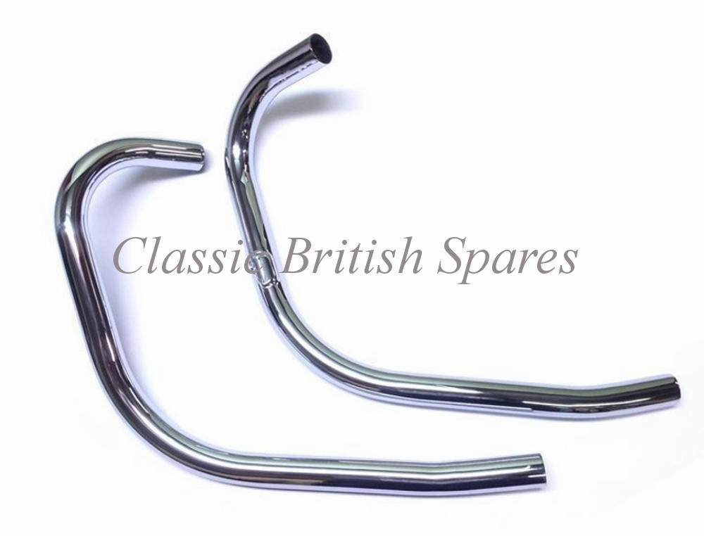 Triumph TR7 / T140 Chrome Exhaust Pipes 197379