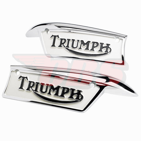 Triumph Painted Gas Tank Badges by EMGO - 82-9700 & 82-9701