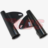 97-2510 & 97-2512 BSA Headlight Brackets - Black