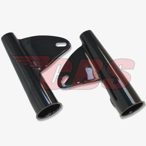 97-2510 & 97-2512 BSA Headlight Brackets - Black