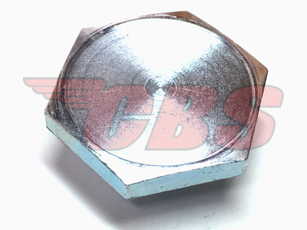 97-4395 Triumph T140 / TR7 Fork Nut - Zinc