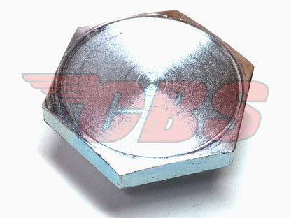 97-4395 Triumph T140 / TR7 Fork Nut - Zinc
