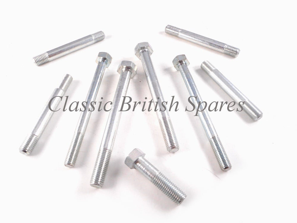 BSA A50 / A65 Twins Cylinder Head Bolt & Stud Set - 1962-67